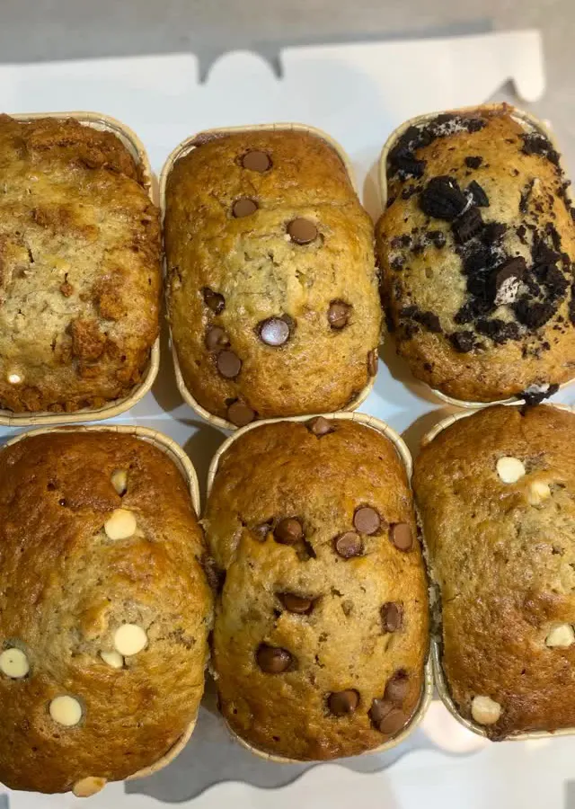 Mini Banana Breads