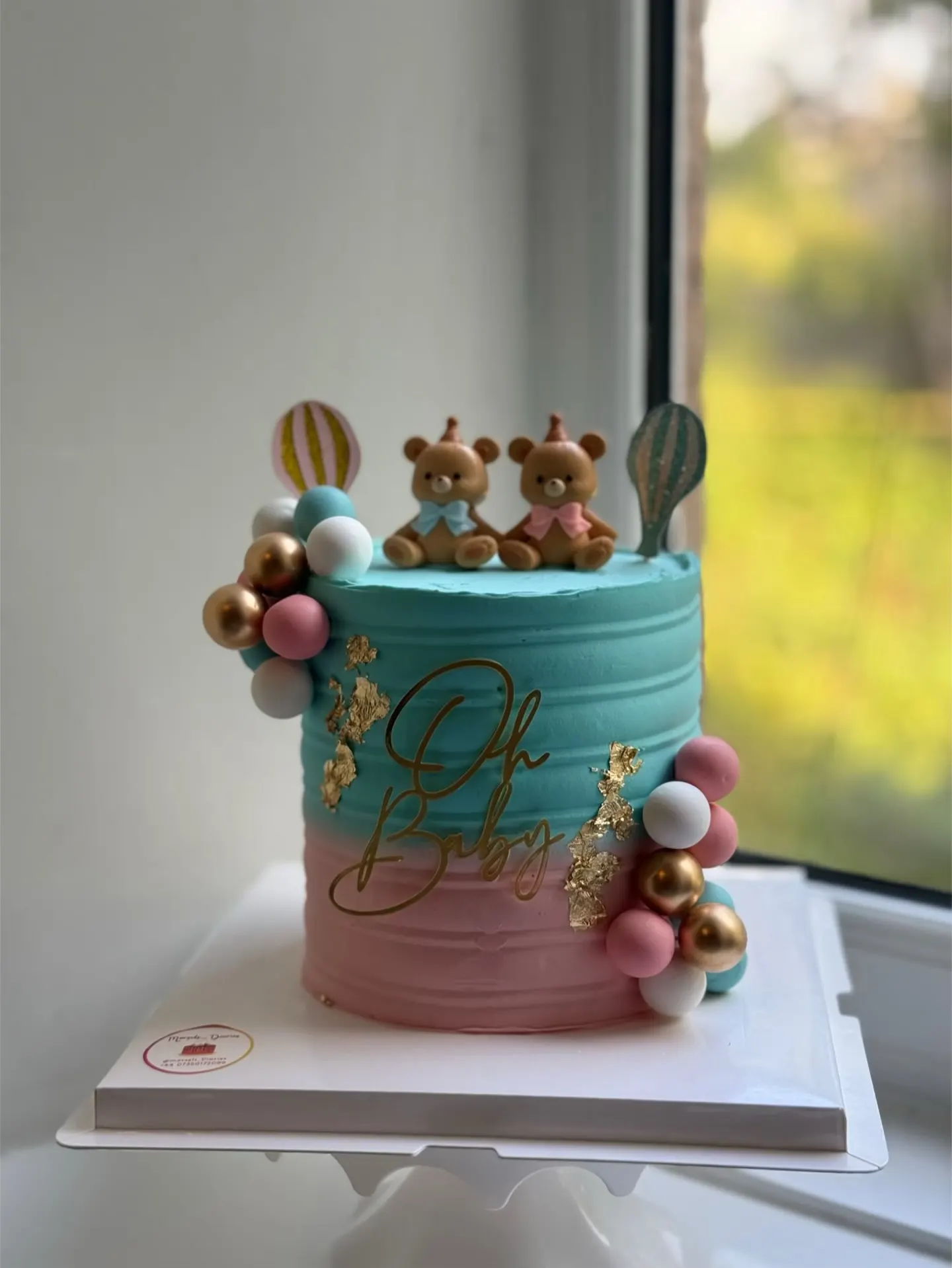 Baby Shower Cake Combo